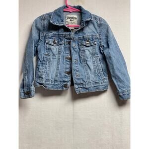 Oshkosh denim jean jacket button
Light blue jean 4T girls